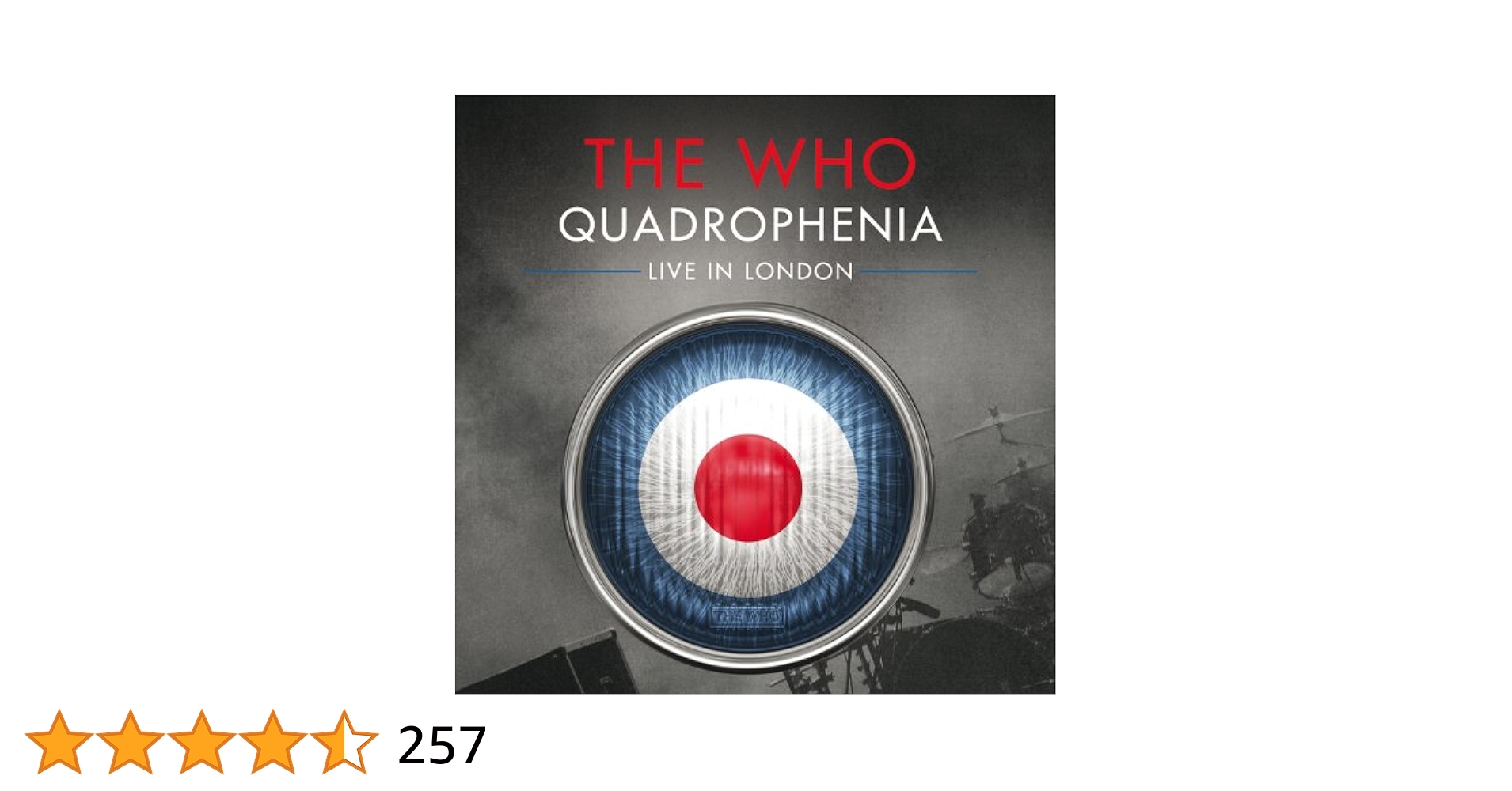 洋楽 The  Who /Quadrophenia Live in London Amazon.co.jp: Quadrophenia: Live in London: Music